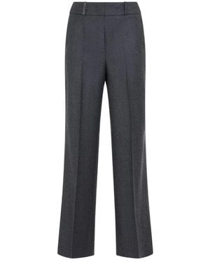 Peserico Regular Trousers - Blue
