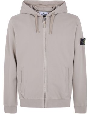 Stone Island Hoodie Sweatshirt - Grey