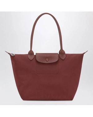 Longchamp Le Pliage One Shoulder - Red
