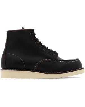 Red Wing Shoes "Classic Moc" Ankle Boots - Black