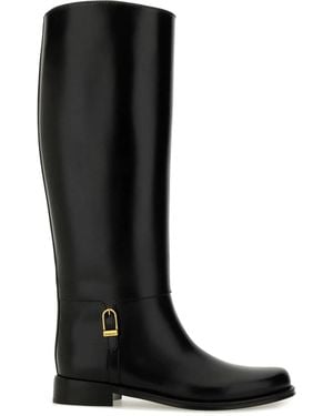Saint Laurent Boot "Horny" - Black
