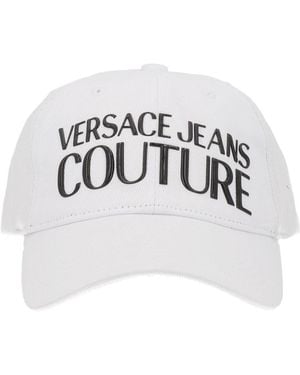 Versace Jeans Couture Cotton Hat - White