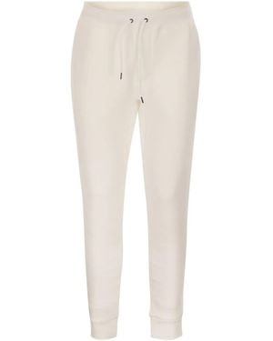 Polo Ralph Lauren Double-Knit Jogging Trousers - White