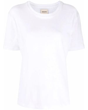 KHAITE Mae Cotton T-Shirt - White