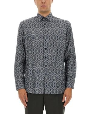 Etro Cotton Shirt - Gray