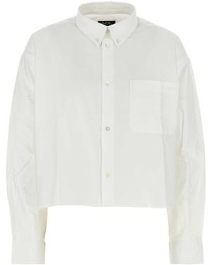A.P.C. Oxford Oversize Sophia Shirt - White