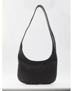 Bottega Veneta Veneto Leather Crossbody Bag - White