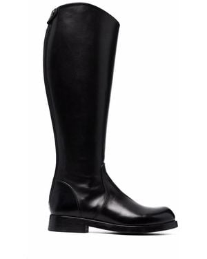 Alberto Fasciani Supernat Zip Behind Boots - Black
