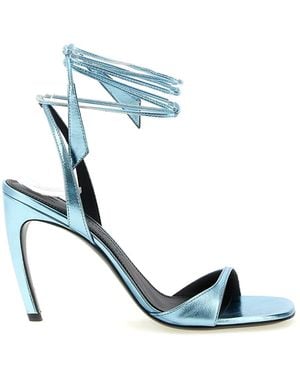 The Attico 'Ora' Sandals - Blue