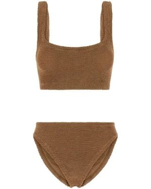 Hunza G Coverage Xandra Bikini - White