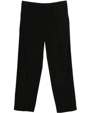 Cellar Door Leone Cotton Trousers - Black