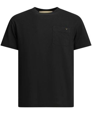 Valentino "Vltn" Crew-Neck T-Shirt - Black