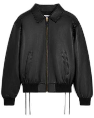 Celine Leatherjacket Aviateur - Black