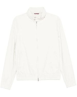 Brunello Cucinelli Quilted Lightweight Jacket - White
