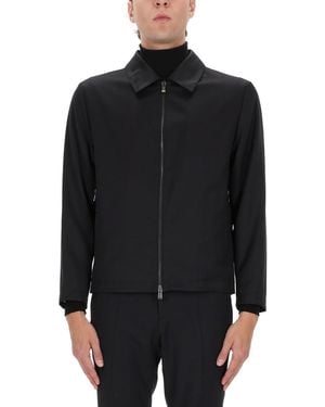 BOSS Virgin Wool Jacket - Black