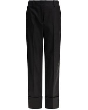 Valentino Wool Trousers - Black