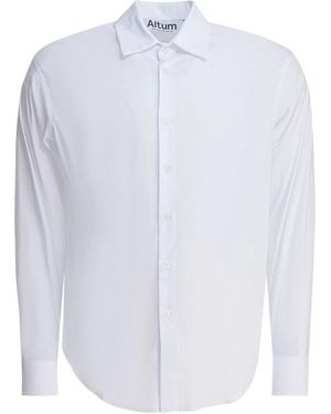 Altum Cotton Blend Shirt - White