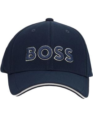 BOSS Polyester Hat - Blue