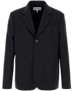 Loewe Wool Blazer - Black
