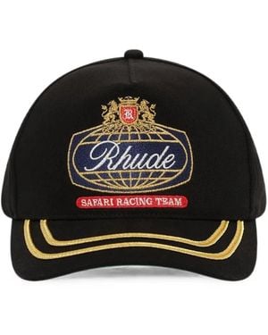 Rhude Safari Crest Hat - Black