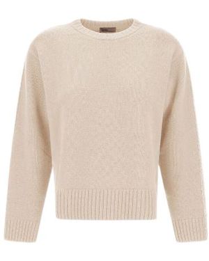 Herno Chantilly Wool Sweater - White