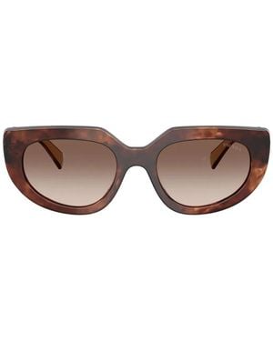 Prada 0Pr D02S Sunglasses - Brown