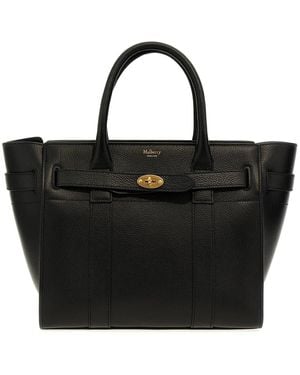 Mulberry Shopping 'Small Zipped Bayswater' - Black