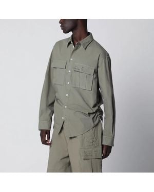 DSquared² Military Cotton Shirt - Gray