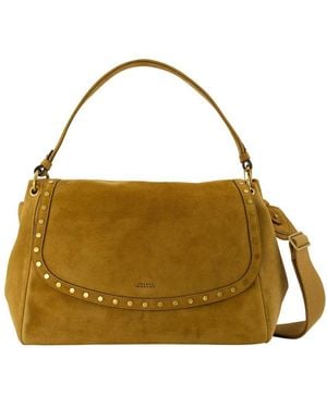 Isabel Marant Chany Xl Shoulder Bag - Green