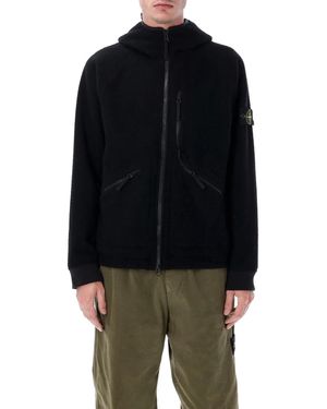 Stone Island Hooded Jacket - Blue
