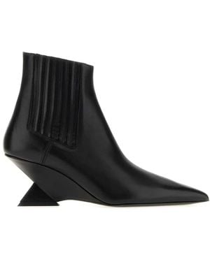 The Attico 'Cheope' Ankle Boot 65Mm - Black