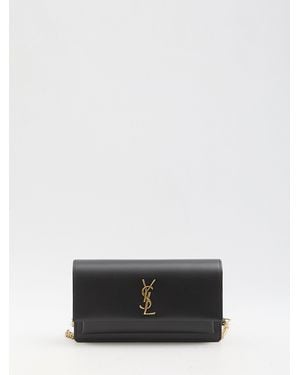 Saint Laurent Sunset Clutch - White