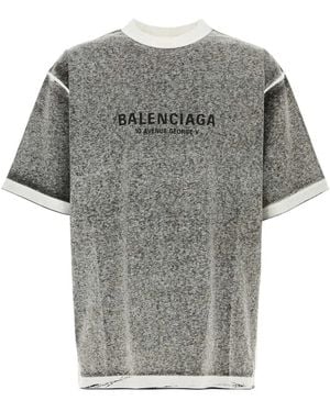 Balenciaga Medium Fit T-Shirt - Grey