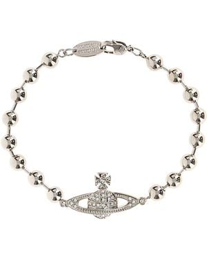 Vivienne Westwood Thames Mini Bas Relief Br - Metallic