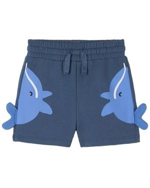 Stella McCartney "Whale" Bermuda Shorts - Blue