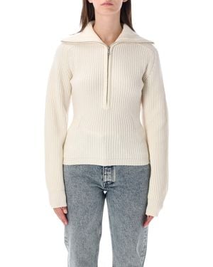 Anine Bing June Trucker Collar Zip - Blue