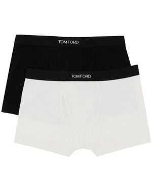 Tom Ford Bi-Pack Boxer - Black