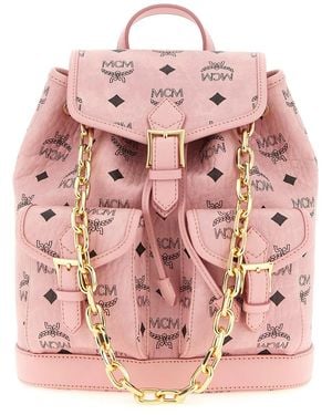 MCM 'Aren' Mini Backpack - Pink