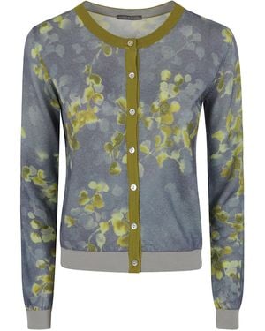 In bed with You Korean Collar With Contrasting Trim Sweater - Blue