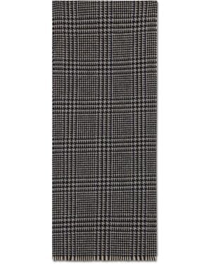 Slowear Houndstooth Scarf - Gray