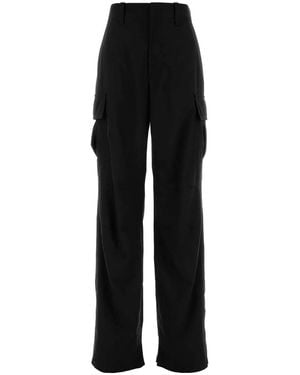 Bottega Veneta Wool Cargo Pant - Black