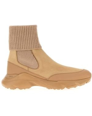 Tod's Sport. Run 54C Calzino Polacco - Natural