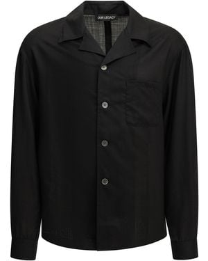 Our Legacy "Private" Casual Shirt - Black