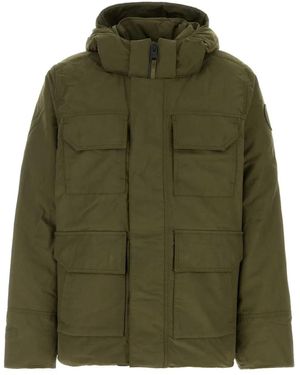 Canada Goose Maitland Cotton Parka Coat - Green