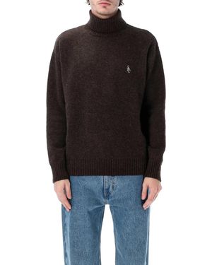 Sporty & Rich Sporty & Rich Sporty & Rich Wool Turtleneck - Black