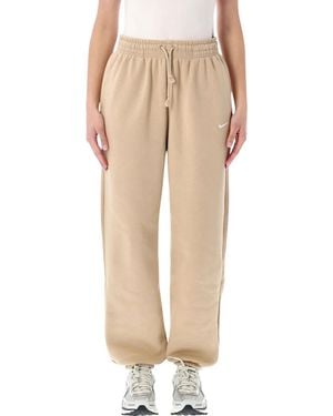 Nike Phoenix Fleece Sweatpants - Natural
