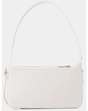 Courreges Courregès One Racer Baguette Shoulder Bag - White