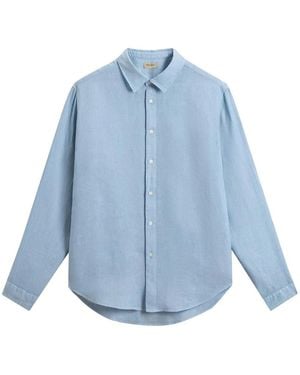 Woolrich Linen Shirt - Blue