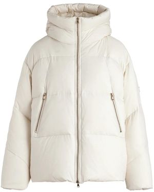 Tatras Hooded Padded Coat - Natural
