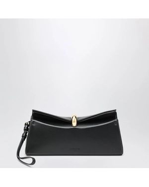 Jacquemus Valérie Clutch Aus Schwarzem Leder - Black